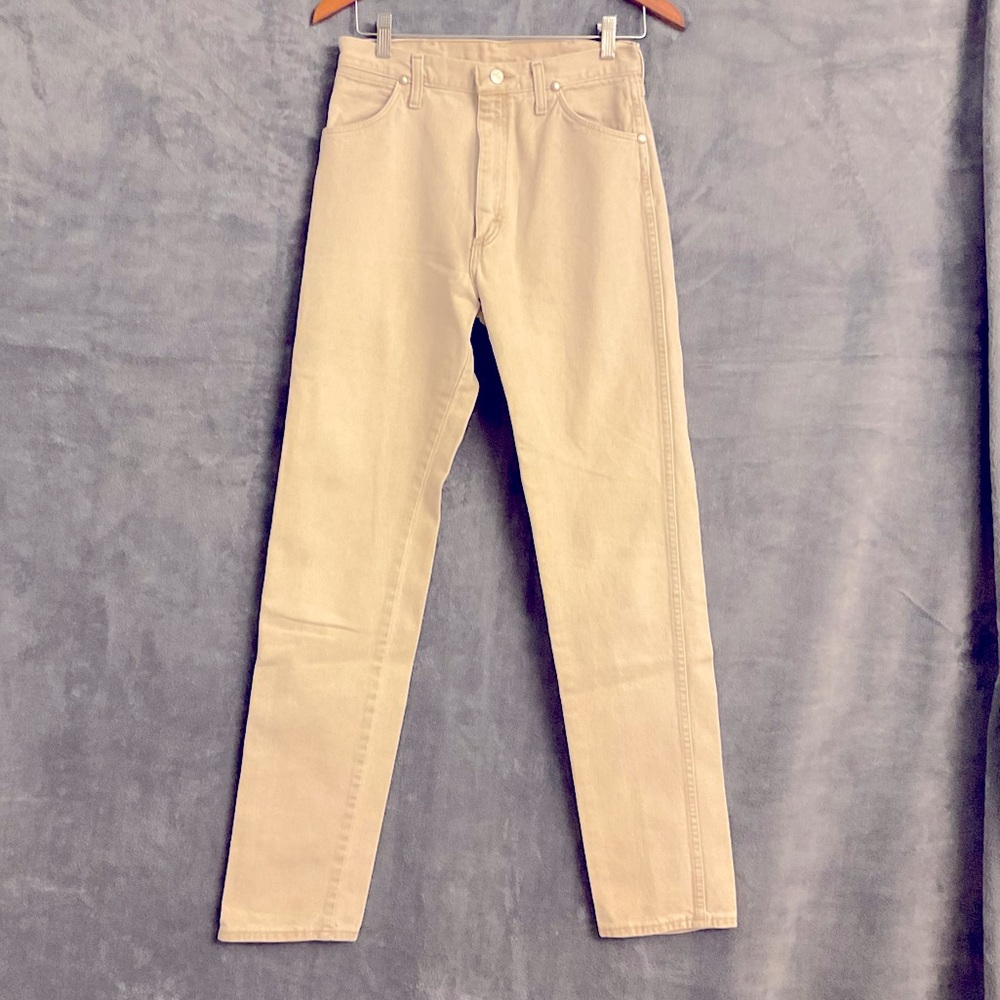 Vintage Wrangler JEANS Cream~Junior 11/34”